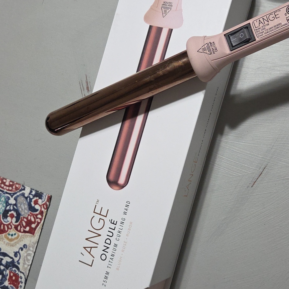 Lange Ondule 25mm Titanium Curling Wand
